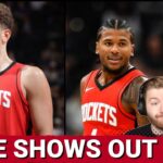 Houston Rockets Pace Improves As Jalen Green, Alperen Sengun & Young Core Show Promise Vs Utah Jazz