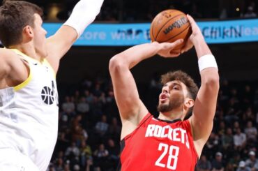 Alperen Şengün İlk Preseason Maçına Çıktı! 🔥 | Rockets ⚔️ Jazz | 7.10.2024