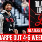 Shaedon Sharpe Out 4-6 Weeks... Is Deni Avdija the Blazers Best Player? | Blazers Uprise Live