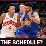 Should the Toronto Raptors be afraid of their difficult schedule? Plus, Jamal Shead expectations!