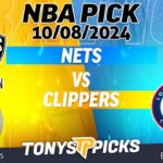 Brooklyn Nets vs LA Clippers 10/8/24 NBA Picks & Predictions by Kevin Thomas,