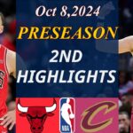 Chicago Bulls vs Cleveland Cavaliers  FULL GAME 2nd Oct 8, 2024 | NBA TODAY | NBA HIGHLIGHTS