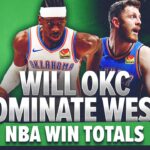 Will SGA & Oklahoma City Thunder TAKE OVER Western Conference? | NBA Win Total Bets | Buckets