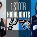San Antonio Spurs vs Orlando Magic 1st QTR Highlights - Oct 9 - NBA Pre-Season 2024