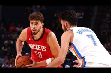 Alperen Şengün vs Oklahoma City Thunder | NBA Preseason | 9.10.2024