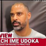 Ime Udoka | Houston Rockets Practice | 2024-2025 NBA Season
