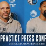 Jason Kidd & Spencer Dinwiddie | Practice Press Conference | 10/11/24