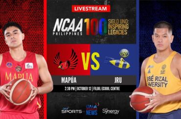 Mapúa vs JRU (Men’s Basketball) | NCAA Season 100