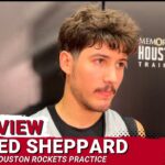 Reed Sheppard | Houston Rockets Practice | 2024-2025 NBA Season