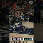 typical Jaden McDaniels. 😁 #nba #timberwolves #minnesota