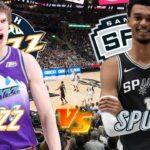 Utah Jazz vs San Antonio Spurs Live Play by Play & Scoreboard