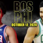 Boston Celtics vs Philadelphia 76ers Full Game - October 12, 2024 | NBA Pre Season | 2K
