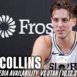 Zach Collins' Postgame vs Utah Jazz | 10.12.2024