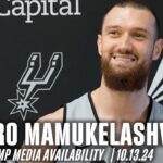 Sandro Mamukelashvili Training Camp Media Availability | 10.13.2024