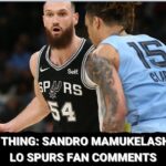 One improvement we want to see: San Antonio Spurs' Sandro Mamukelashvili