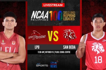 LPU vs San Beda (Men’s Basketball) | NCAA Season 100