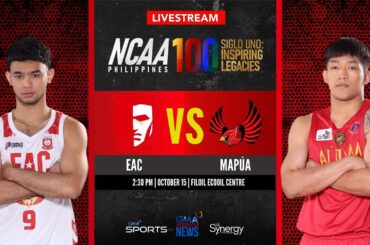 EAC vs Mapúa (Men’s Basketball) | NCAA Season 100