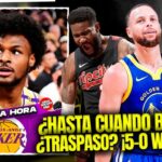 ¡EL CIRCO DE BRONNY Y LAKERS TIENE QUE ACABAR! ¡CURRY SE ILUSIONA CON ESTOS WARRIORS!