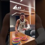 Tyrese Haliburton Takes on the Locker Room Time Trial ⏱️ | Indiana Pacers