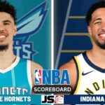 Charlotte Hornets vs Indiana Pacers | NBA Live Play By Play Scoreboard 2024