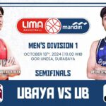 UBAYA vs UB | Semifinal Men's Division 1 | Surabaya