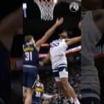 TJ THROWS IT DOWN 🤯 | #nba #timberwolves #minnesota