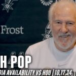 Coach Pop's Pregame at Houston Rockets | 10.17.24