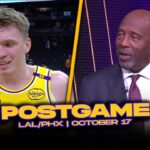 Lakers/Suns Postgame x Analysis: J.Worthy, Knecht, Reaves, Redick Reactions | Oct 17, 2024