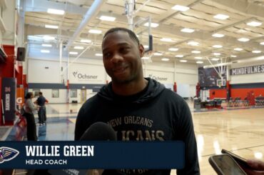 Willie Green on small-ball defense, Javonte Green | New Orleans Pelicans