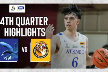 Ateneo vs. UST | 4TH QUARTER GAME HIGHLIGHTS | UAAP SEASON 87 MEN’S BASKETBALL ROUND 2 | OCT 19 2024