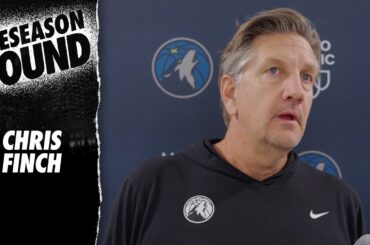 “The Guys Are Ready To Get Going.” | Chris Finch Preseason Practice Sound | 10.20.24