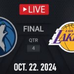 NBA LIVE! LA Lakers vs Minnesota Timberwolves | October 22, 2024 | Wolves vs Lakers NBA2K5
