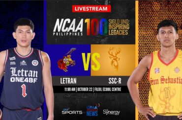 Letran vs San Sebastian (Men’s Basketball) | NCAA Season 100