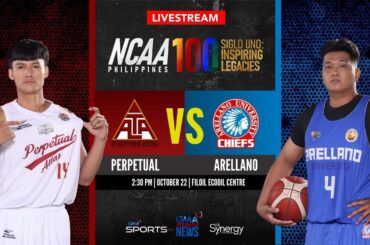 Perpetual vs Arellano (Men’s Basketball) | NCAA Season 100