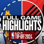 WARRIORS vs TRAIL BLAZERS FULL GAME HIGHLIGHTS | October 23, 2024 | Trail Blazers vs Warriors NBA 2K
