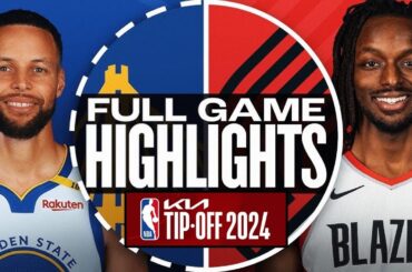 WARRIORS vs TRAIL BLAZERS FULL GAME HIGHLIGHTS | October 23, 2024 | Trail Blazers vs Warriors NBA 2K