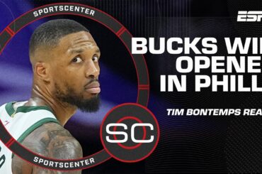 NBA Reaction 🍿 Bucks beat 76ers, Risacher makes debut + Ball Bros. return from injury | SportsCenter