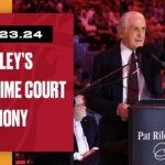 Pat Riley's Official Court Dedication Ceremony At Kaseya Center | October 23, 2024