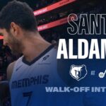 Santi Aldama Walk Off Interview | Grizzlies at Jazz