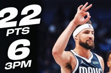 Klay Thompson Makes Franchise History In Mavs Debut - 22 PTS (6 THREES) | October 24, 2024