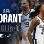 Ja Morant Highlights vs Utah Jazz