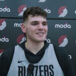 Donovan Clingan Media Availability | October 24, 2024 | Portland Trail Blazers