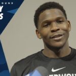 “I Made A Mature Play.” | Anthony Edwards Postgame Sound | 10.24.24