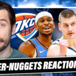 Thunder-Nuggets Reaction: SGA & OKC dominate Denver + Mavericks CATCH FIRE vs. Spurs | Hoops Tonight