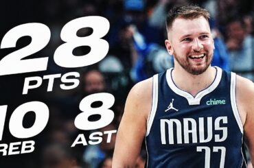 Luka Dončić Drops Near Triple-Double In Game One of the Season | October 24, 2024