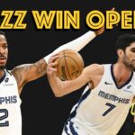 The Grizzlies win the season opener in Utah; Ja Morant and Santi Aldama excel, Edey struggles