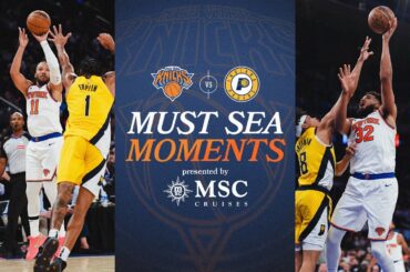 Knicks HANDLE BUSINESS at home opener vs Indiana Pacers | October 25th, 2024