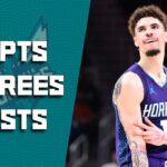 LaMelo Ball 34 pts 9 threes 4 asts vs Hawks 24/25 season