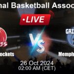 🔴 LIVE: Houston Rockets vs Memphis Grizzlies - Live Basketball Score