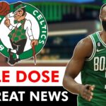Boston Celtics Just Got A TRIPLE DOSE Of GREAT NEWS